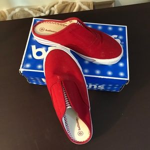 Womens Balloons casual Slip On shoes RED